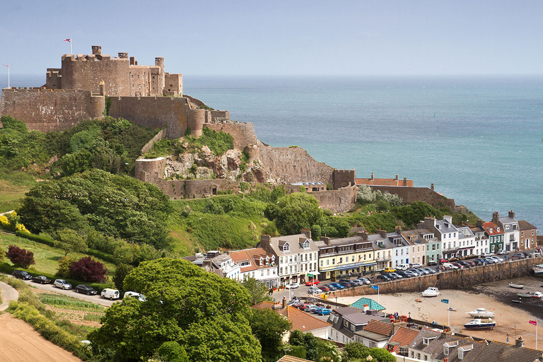 how big is the island of jersey