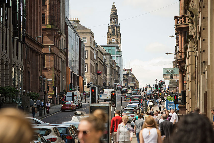 Buchanan Street – Glasgow is home to the UK’s best shopping outside of London