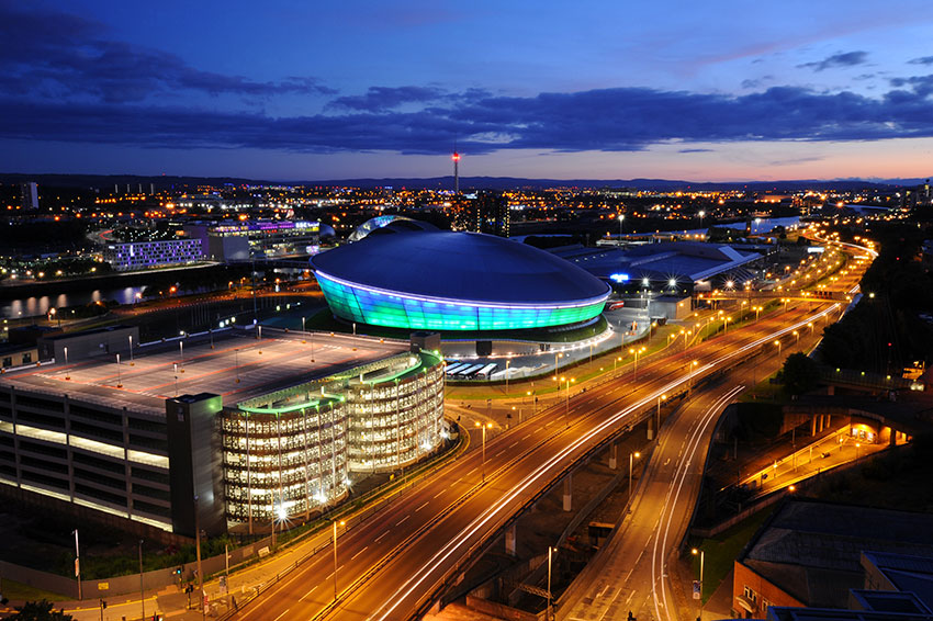 ) The SSE Hydro – Scotland’s premier events venue situated in the Scottish Exhibition + Conference Centre on the banks of the River Clyde